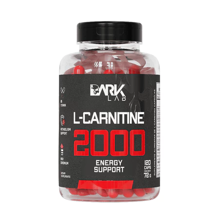 L Carnitina 2000mg Energy Support 120 Cápsulas Dark Lab L Carnitine 2000