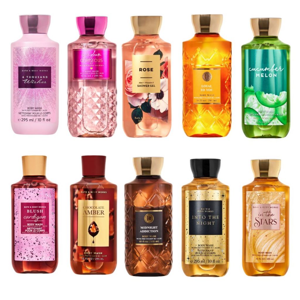Bath & Body Works - Shower Gel e Sabonete Liquido Espumante 295ml