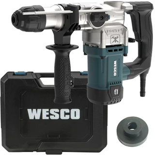 Martelete Perfurador Demolidor Sds Plus 4,5j 1050w Wesco em Oferta na Shopee