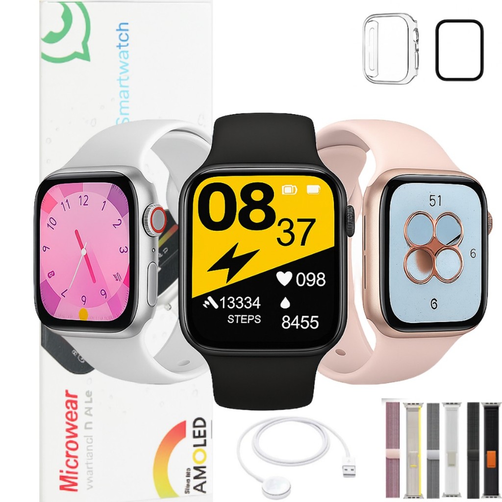 Relógio Smartwatch W11 PRO 46mm Chat Gpt Série 11 Lançamento 2026 ...