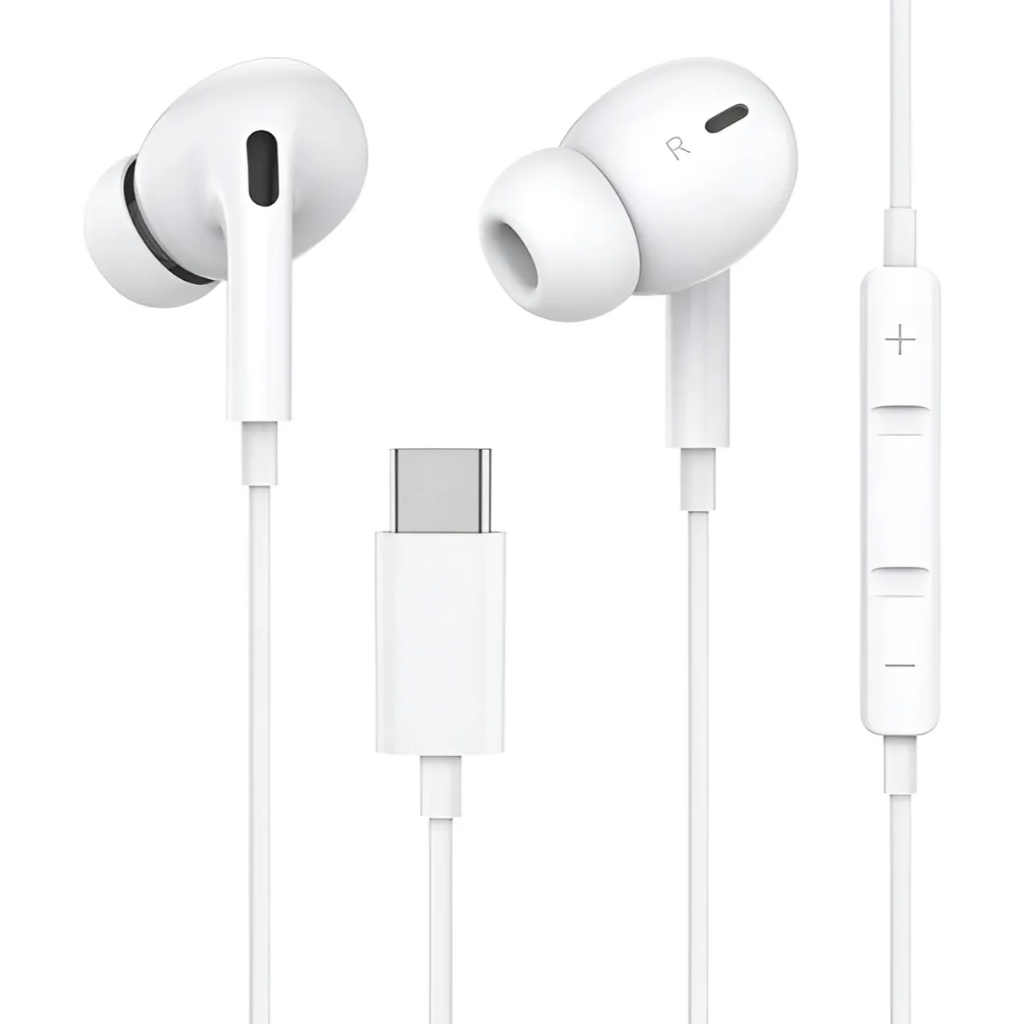 FONE XIAOMI USB-C C/ MICROFONE BRANCO