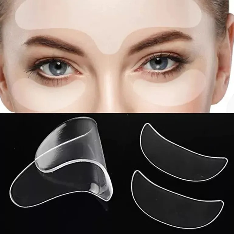 Adesivo Pad Anti-idade Rugas Facial P/ Testa Rosto Silicone | Shopee Brasil