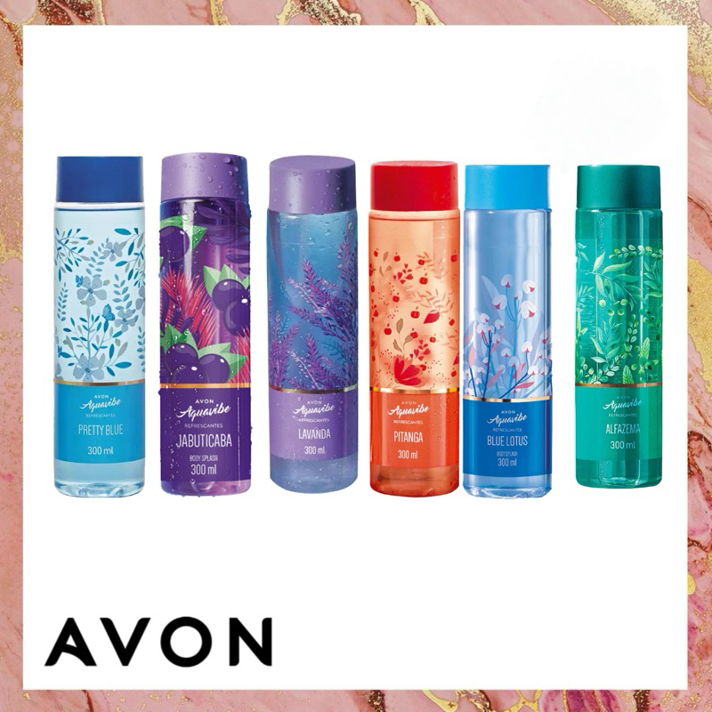 Body Splash Aquavibe Avon 300ml (Escolha a fragrância) | Shopee Brasil