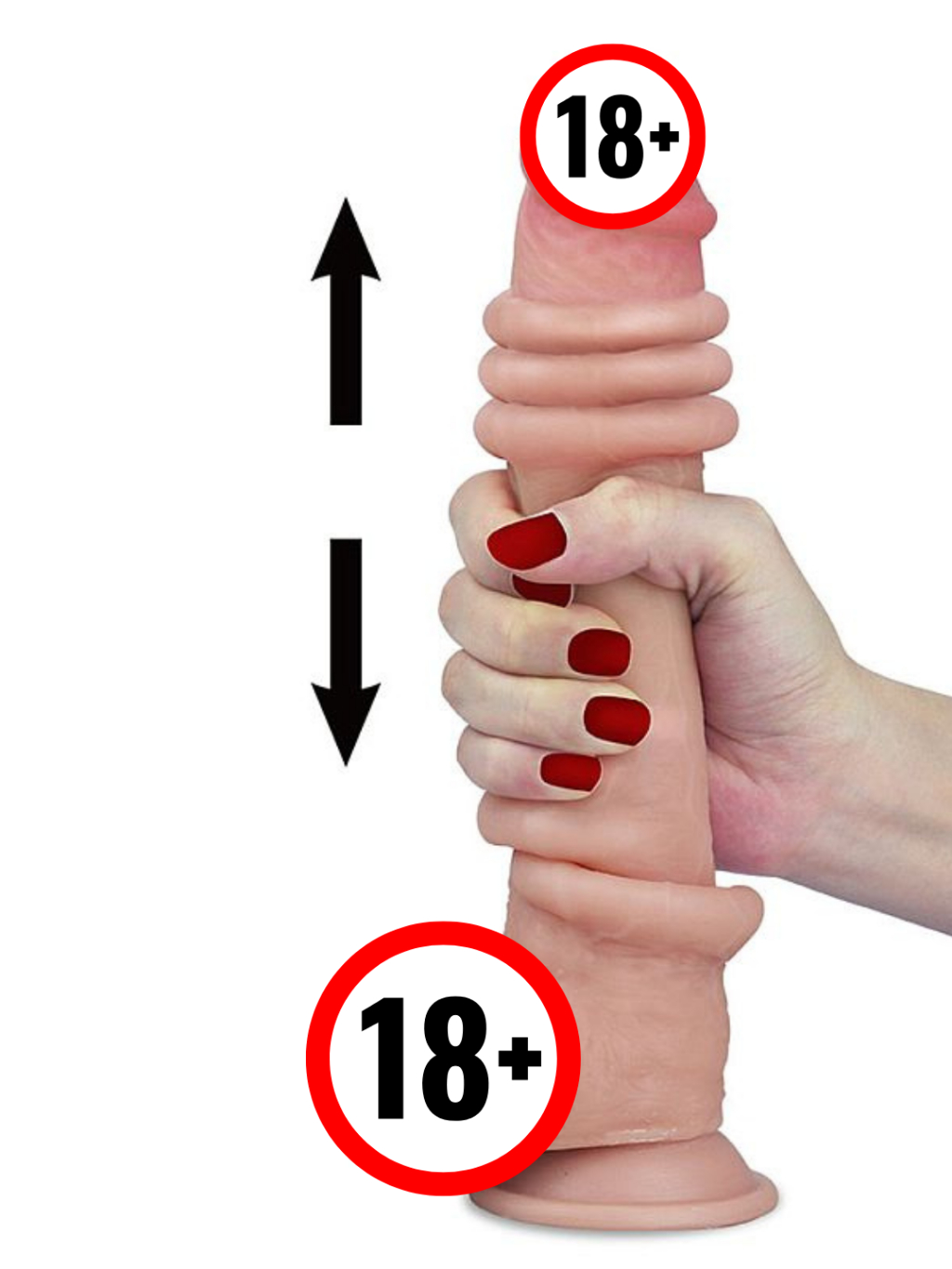 MODELO 2 PÊNIS REALÍSTICO PREMIUM SILEXPAN SILICONE PRETO 23 CM
