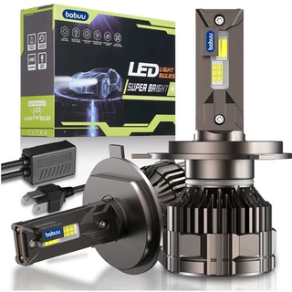 Par de Farol Ultra Led Lâmpada Carro Led Lâmpadas De Farol Kit de H4 H7 H11 HB4 6500K 300W 40000LM em Oferta na Shopee
