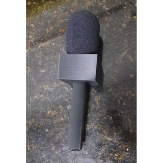 Bastão microfone com canopla e espuma