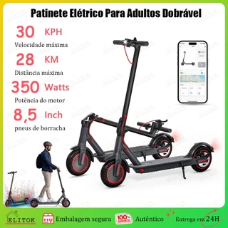 Patinete Elétrico Para Adultos Dobrável 350W Bivolt 36V Capacidade De Carga De 150KG em Oferta na Shopee