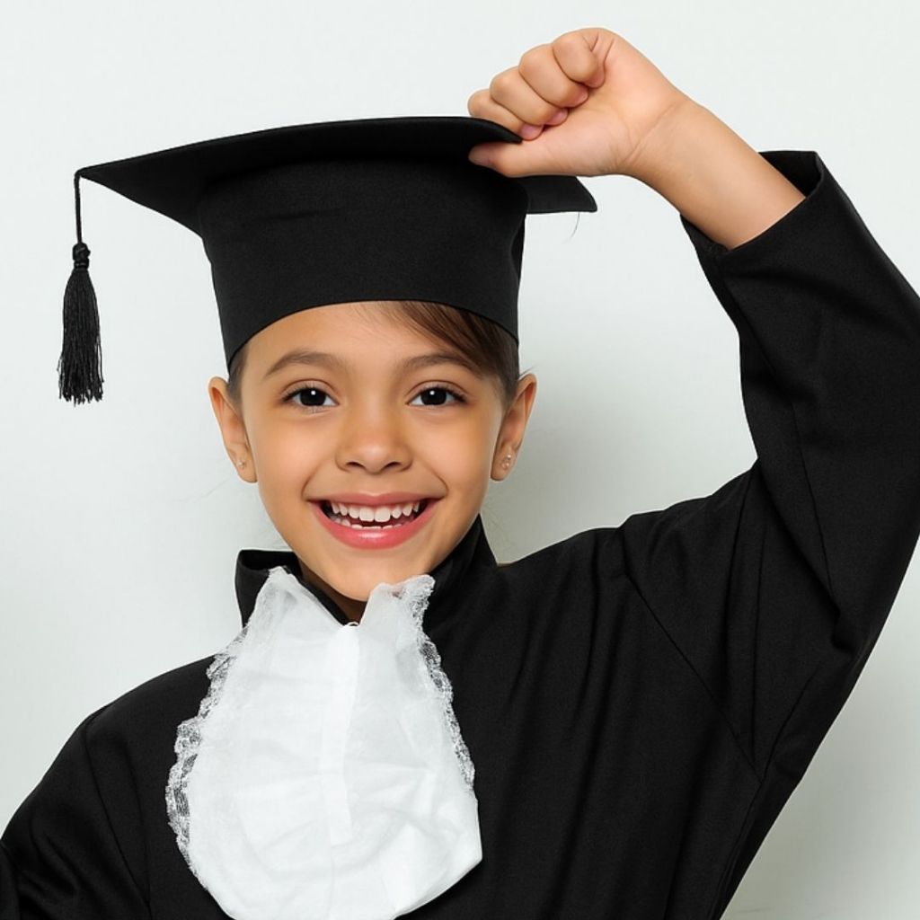 Capelo de Formatura Infantil Kit 10 Pré Escola | Shopee Brasil