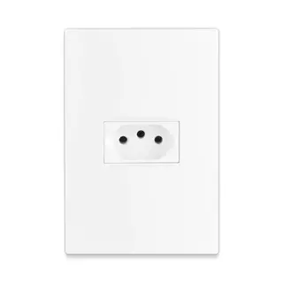 Tomada 10A 2P+T Linha Lisse – Beleza, Segurança e o Melhor Custo-Benefício Ref. L7401