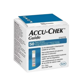 Tiras Medidor Glicemia Accu Check Guide 50 Unidades Promoção em Oferta na Shopee