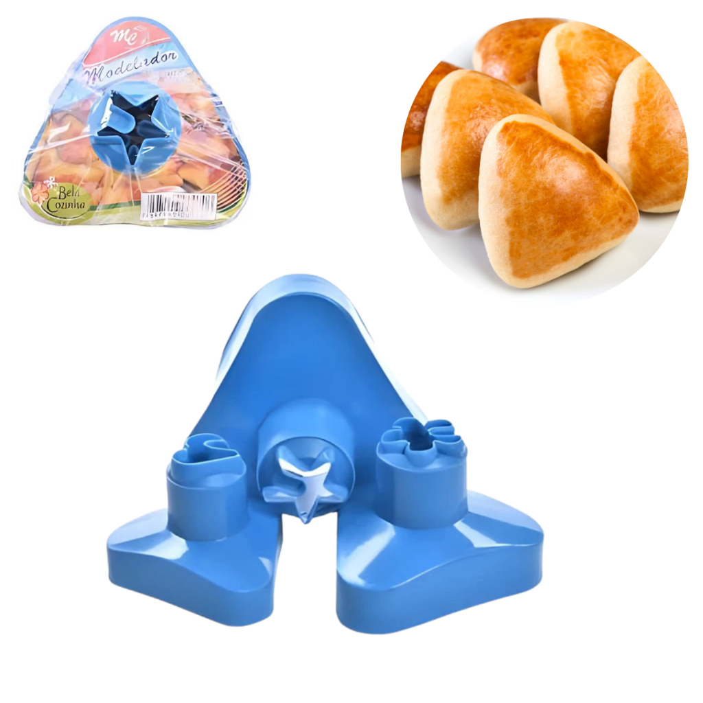 Kit 3 Formas Molde para Esfihas e Biscoitos