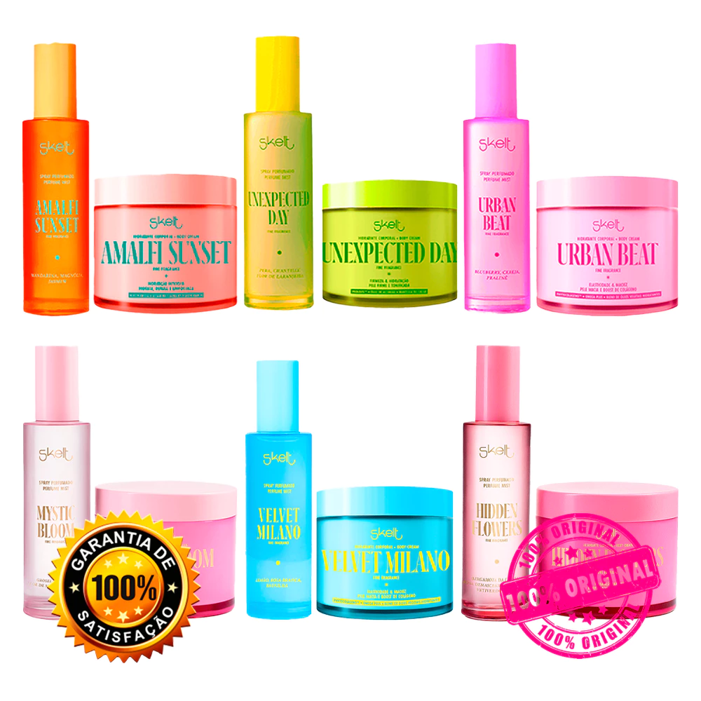 Kit Skelt Hidratante 200g + Spray 100ml