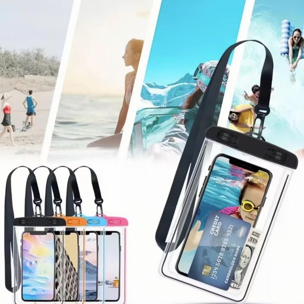 Capa Protetora à Prova D’Água Universal para Celular – Ideal para Praia ...