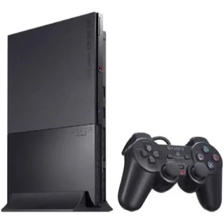 Console Playstation 2 PS2 Slim Original Sony – Desbloqueado com 2 Controles + Memory Card + Jogos SISTEMA OPL Sem leitor