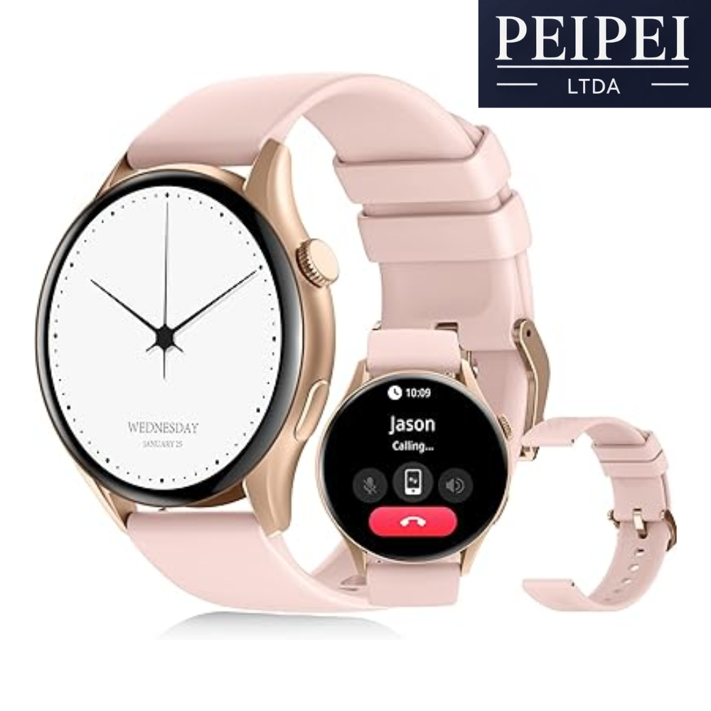 Smartwatch PEJE ZW10-AMD-Relógio Smartwatch AMOLED 1.43",À Prova d'Água ...