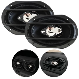 Kit Par Alto Auto Falantes 6x9 Prime Orion Som Carro 70W 4 Ohms Bom Barato em Oferta na Shopee