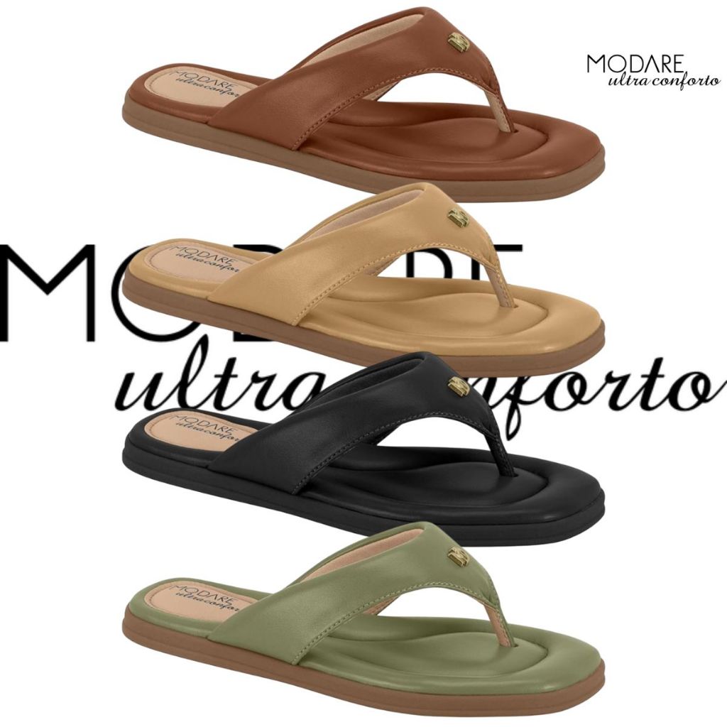 Chinelo Feminino Ultraconforto Modare Ortopédico Com Palmilha ...