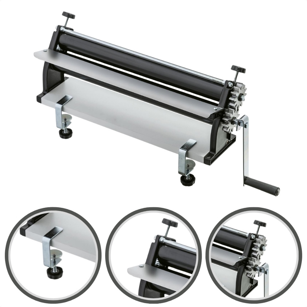 Cilindro Abridor Massa Manual Laminador Malta Antiaderente F