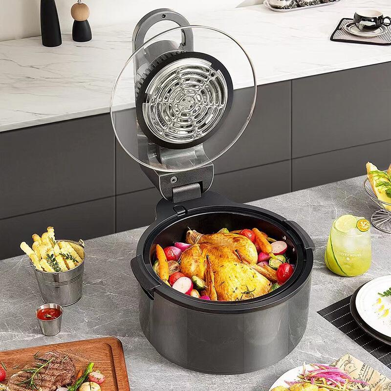 Air Fryer Rotativa Visual 10L Fritadeira Elétrica de Grande Capacidade ...