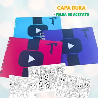 [ENVIO RÁPIDO] LIVRO DE COLORIR TASPIO GOODS CAPA DURA FOLHAS GROSSAS em Oferta na Shopee