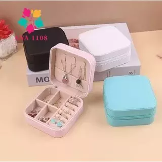 ANA 1108 Porta Jóias Portátil Caixinha Bolsa de Armazenamento Colar Brincos Anéis em Oferta na Shopee