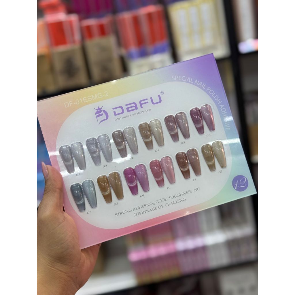 KIT C/12 ESMALTES MAGNETICO DA DAFU | Shopee Brasil