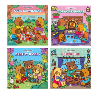 Kit Comfy & Goods - livros de colorir em Oferta na Shopee
