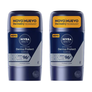 Kit c/ 2 Desodorante Nivea Clinical Masculino Derma Protect 54g