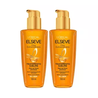Kit 2 - Óleos Extraordinarios para Cabelos Elseve Loreal Paris, 100ml