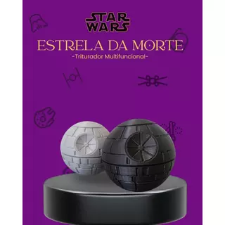 Triturador Estrela da Morte | Impressão 3D | Decoração Nerd | Cultura Pop | Colecionável | Geek