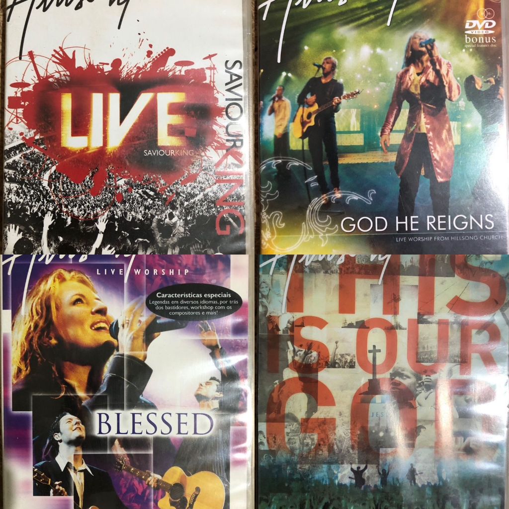 DVDs Gospel - Coleção de DVDs Gospel – Shows e Pregações (Usados