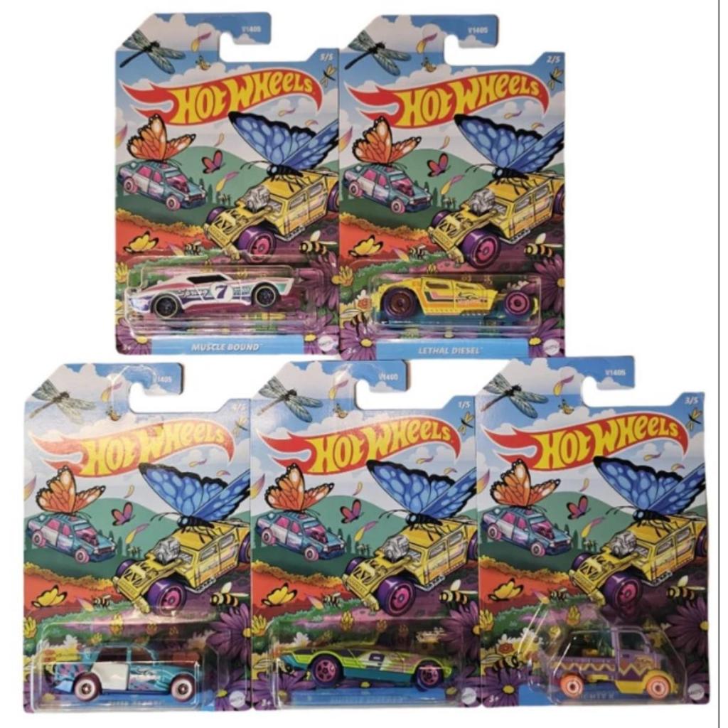 Hot Wheels Spring Series 2025 Set 5 Minis Lacrado | Shopee Brasil