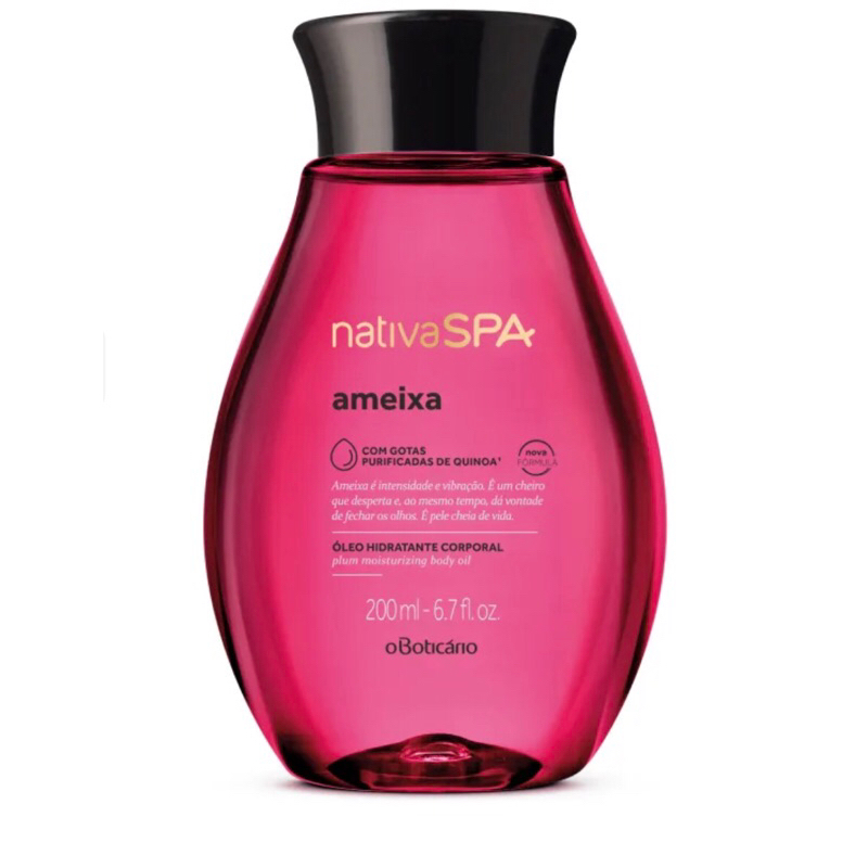 Óleo Hidratante Desodorante Corporal Nativa SPA 200ml | Shopee Brasil