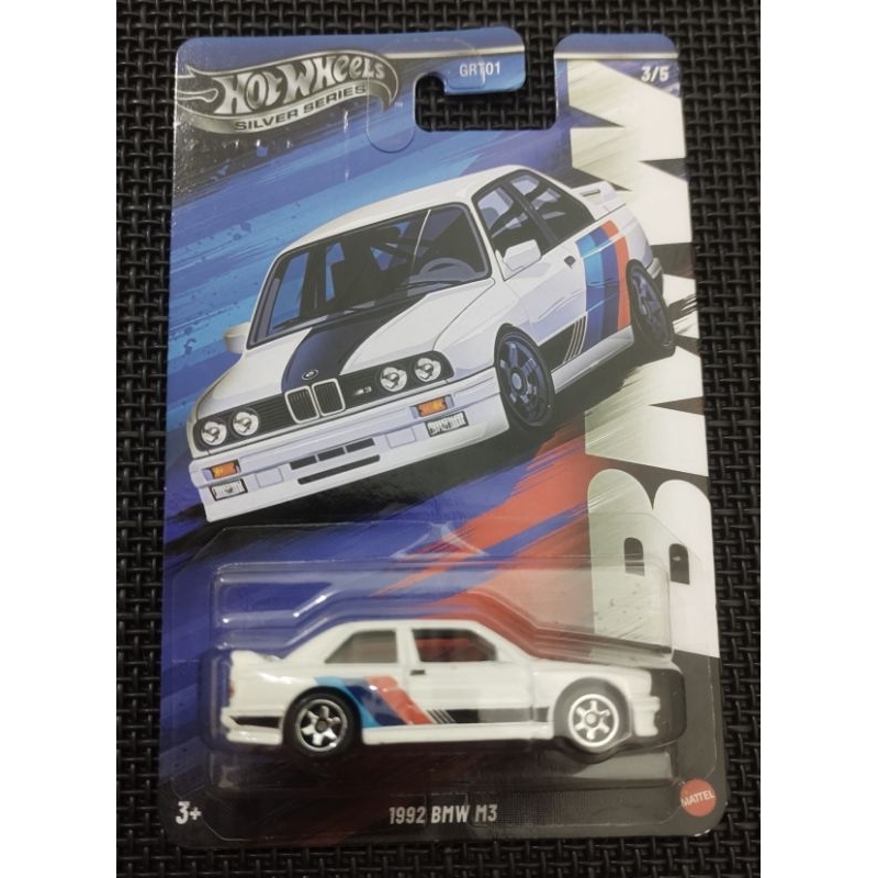 Hot Wheels 1992 BMW M3 Silver Series série prata | Shopee Brasil