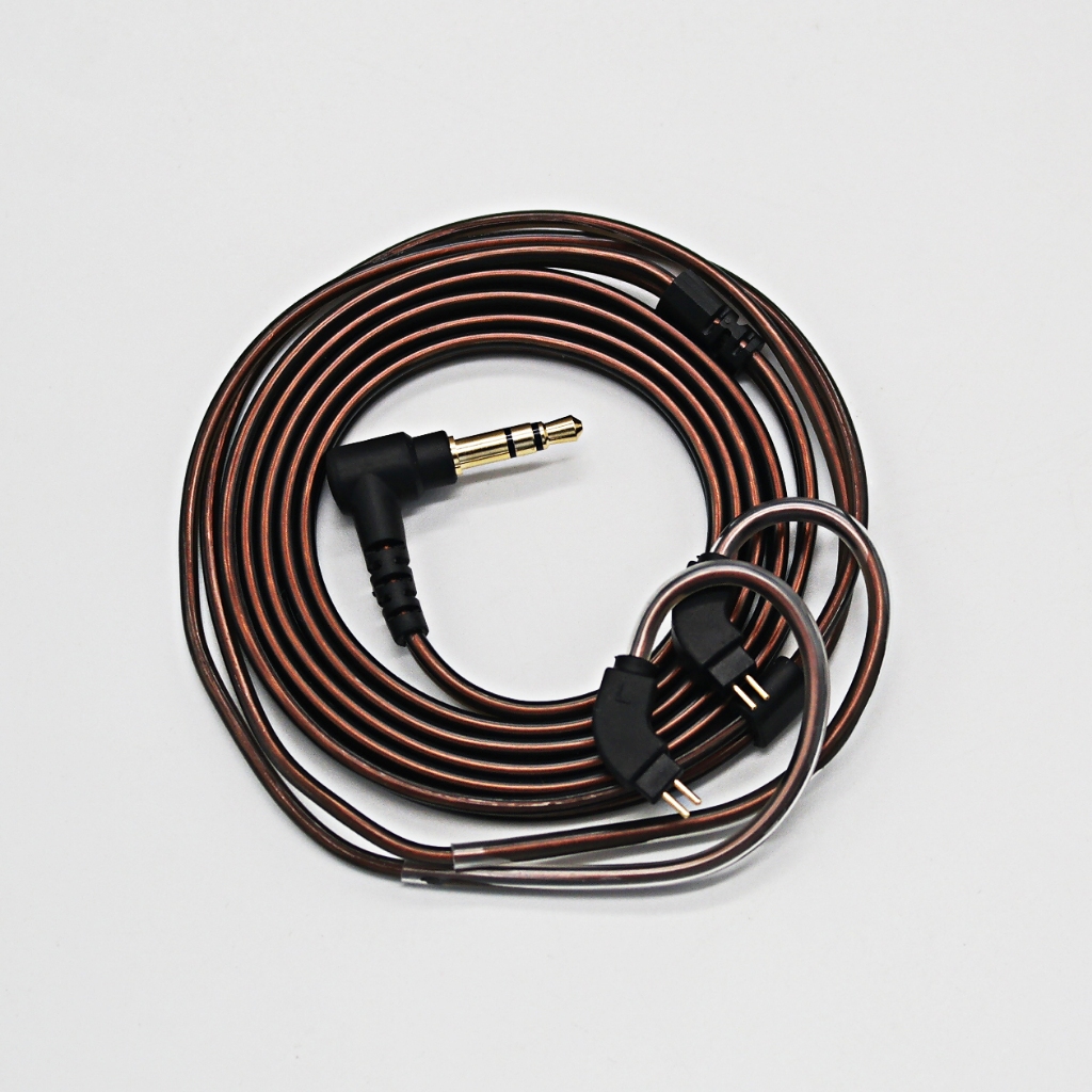 Cabo Sem Microfone - Pino A - Para Fones KZ ZS3, ZS3E, ZS4, ZS5, ZS6 + Case