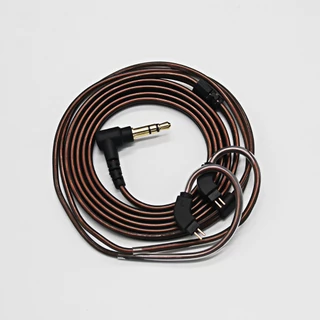 Cabo Sem Microfone - Pino A - Para Fones KZ ZS3, ZS3E, ZS4, ZS5, ZS6 + Case
