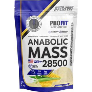 Anabolic Mass 28500 Hipercalórico Ganho de Peso 3kg Profit Labs — foto 4 — Achou Levou Brasil