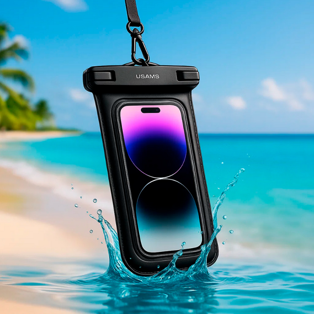 Bolsa Impermeável USAMS IP68 – Capinha de Celular para Trilhas ...