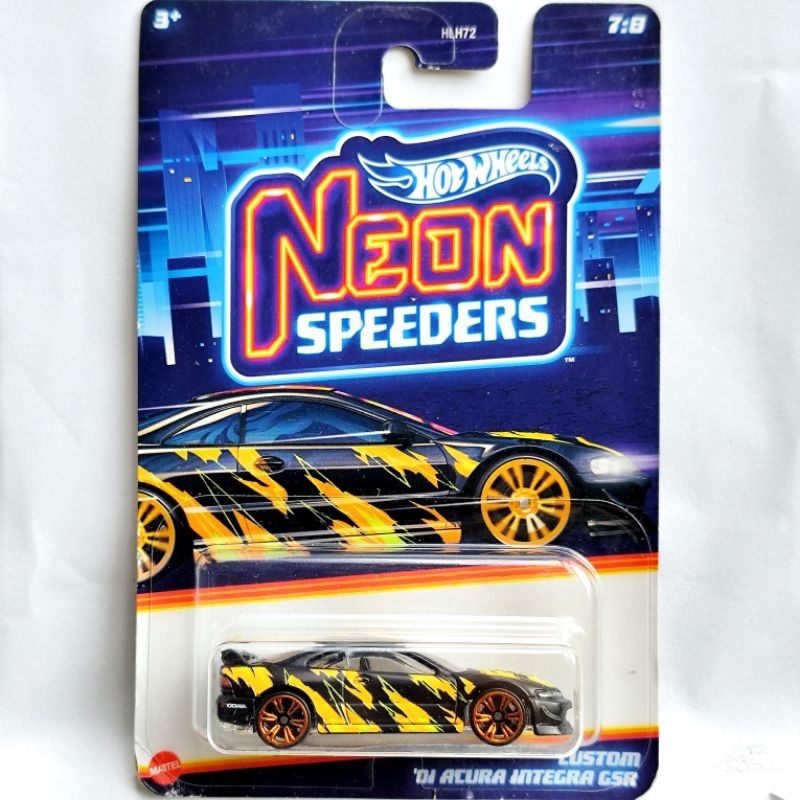 Acura, Integra, NSX, HSC, Neon Hot Wheels | Shopee Brasil