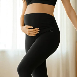 Calça Legging Gestante Fitness Selene Grávida Sem Costura Original em Oferta na Shopee