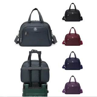 Bolsa estilo mala de viagem, alça de mão, costura reforçada, à prova d'água LAJ584 em Oferta na Shopee