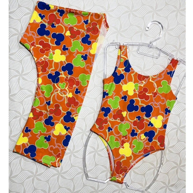 Conjunto Banho Infantil com Maiô e Saida Praia Kimono Moda Praia Menina ...