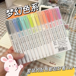 Kit 5/10/15/25 Cores Marcadores Criativos De Duas Cabeças De 30 Cores Para Estudantes-Canetas Marcadoras Coloridas em Oferta na Shopee
