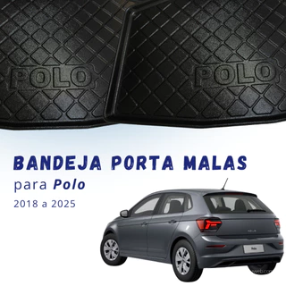 Tapete Bandeja Protetor Porta Mala Para Polo 2017 2018 2019 2020 2021 2022 2023 2024 2025 2026