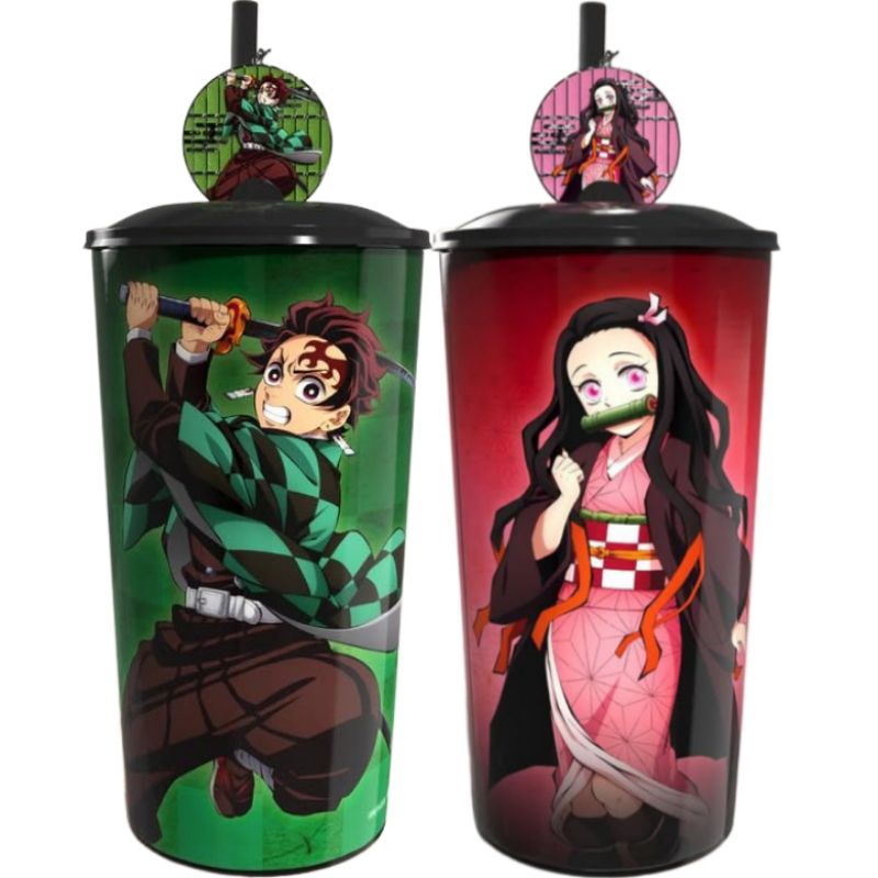 Combo Copo Cinemark Nezuko Tanjiro Irmãos Demon Slayer Kimetsu No Yaiba ...