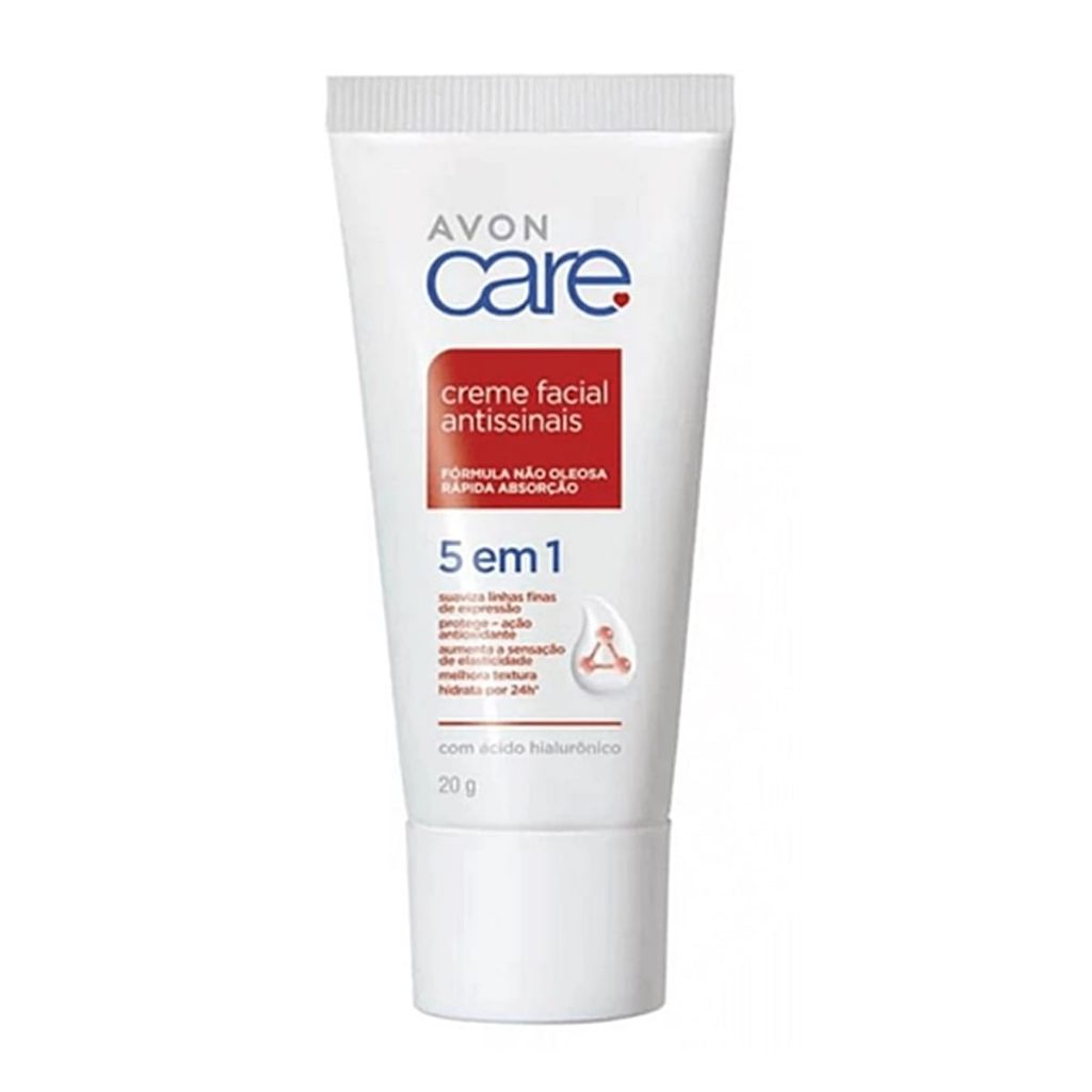 Avon Care Creme Facial Antissinais 5 em 1 embalagem 20g