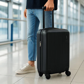 Mala Viagem Avião Bordo 10kg com Divisória e Cadeado em Oferta na Shopee