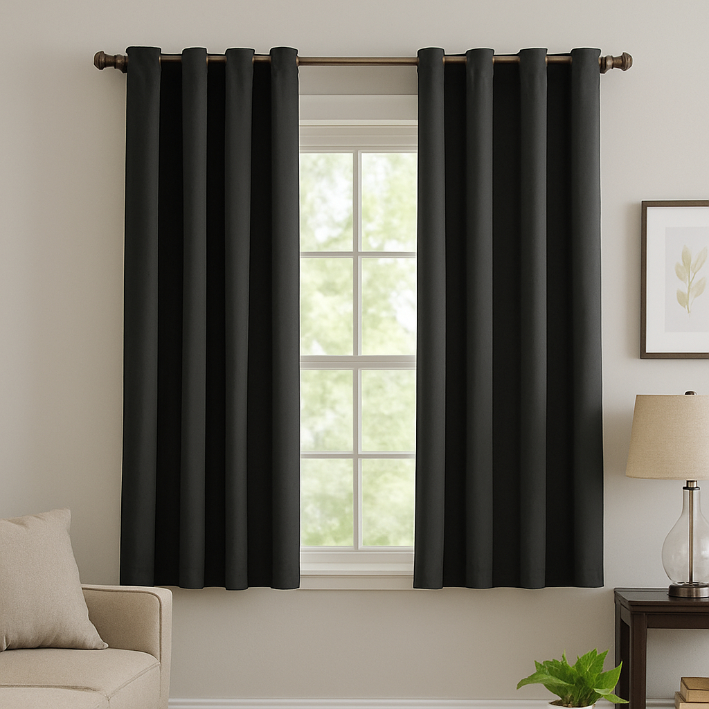 Cortina Blackout Para Quarto Salara Corta Luz Blecaute 2,20m X 1,30m