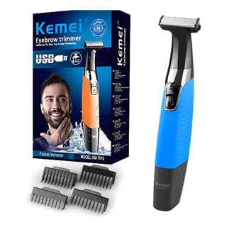 Barbeador Aparador De Pelo Prova D'água Kemei Km-1910 100v/240v