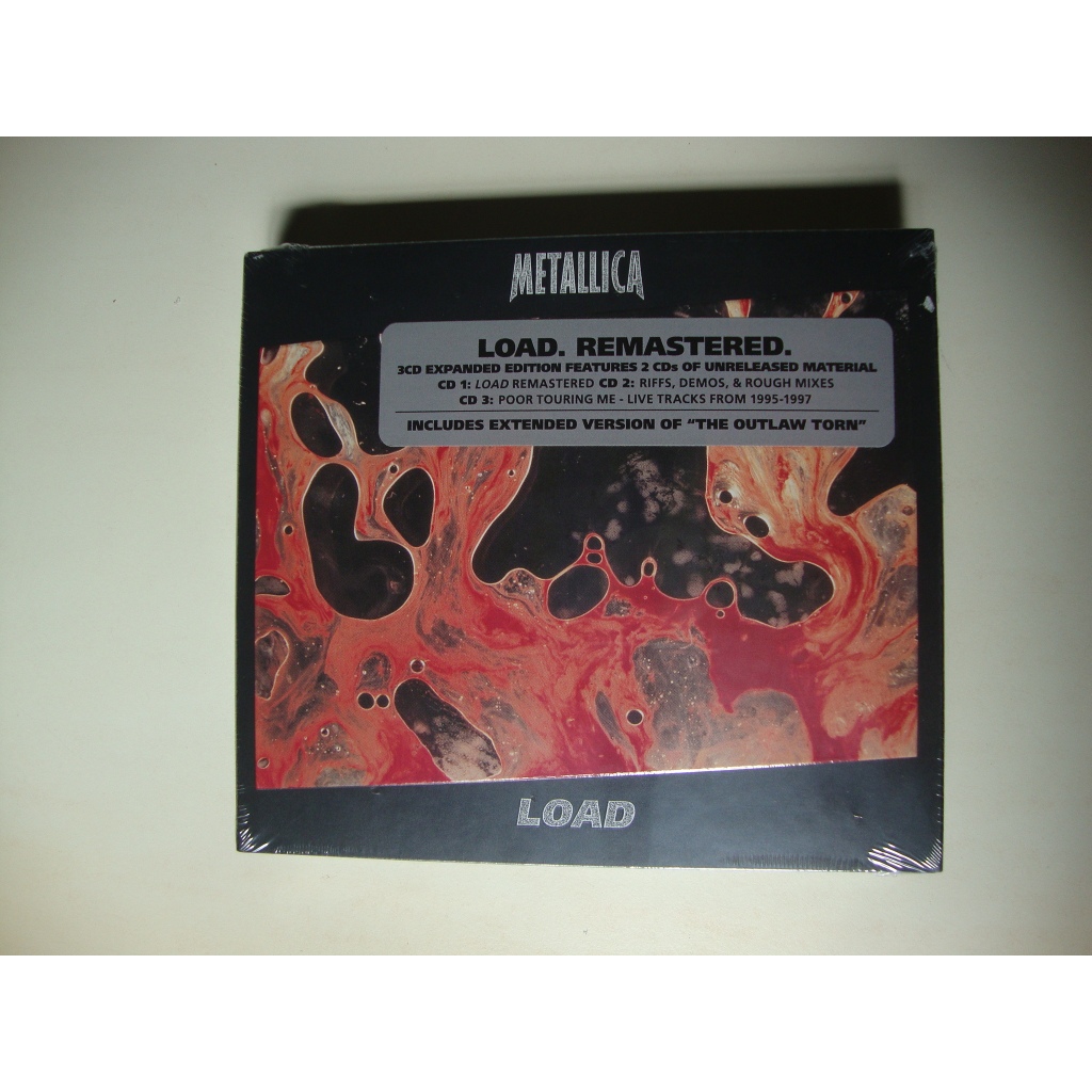 Cd Triplo - Metallica - Load ( 3CD Expanded Edition Remastered ...
